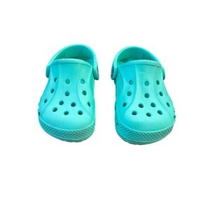 Kids‎ Aqua Blue Crocs Size 8 Baya Clogs